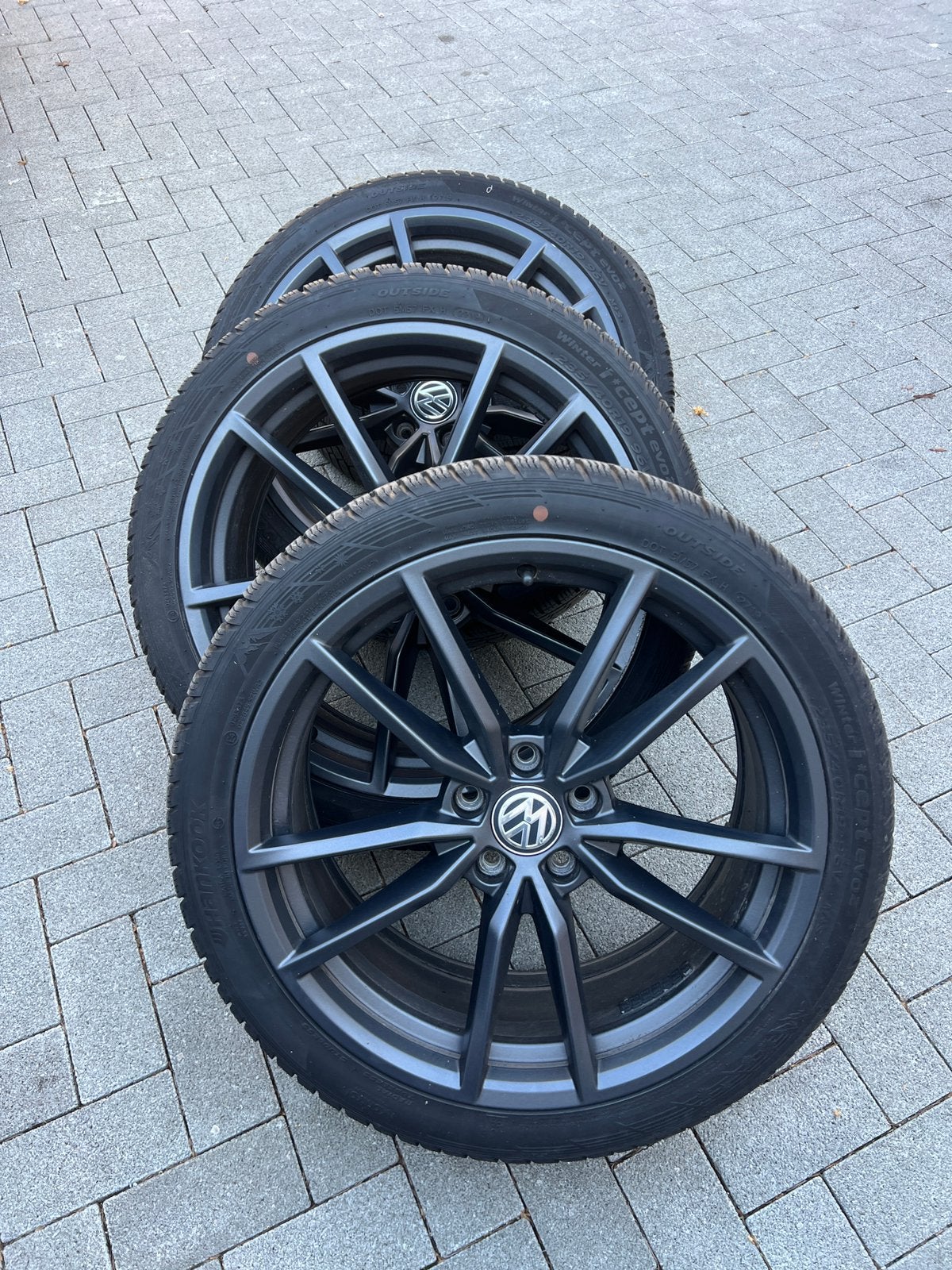 VW 19 inch Pretoria Velgen 235/40 R19 Passat B8 T-Roc, 19 inch, Gebruikt, Banden en Velgen, 235 mm