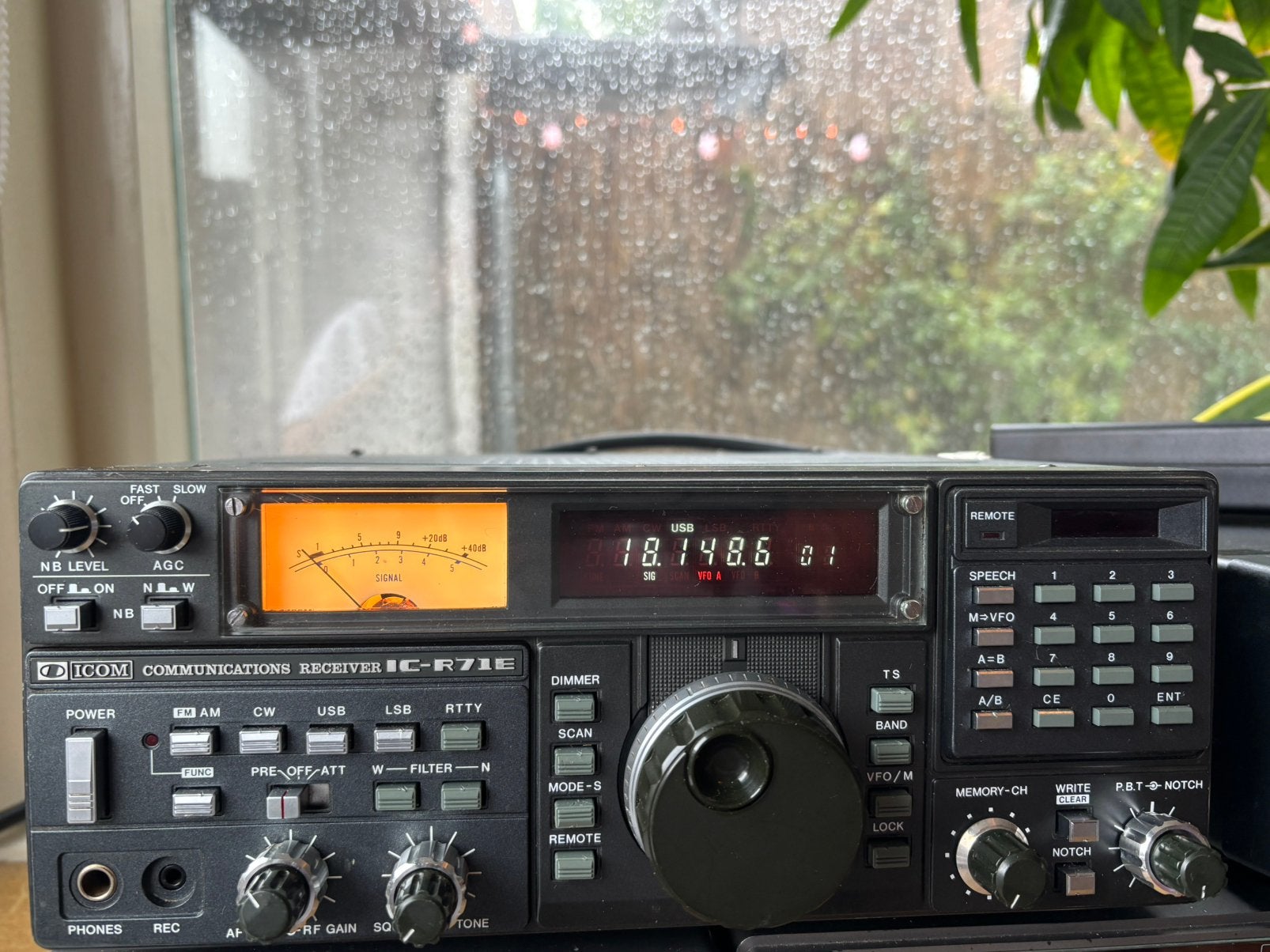 ICOM-R71E, Telecommunicatie, Zenders en Ontvangers, Ophalen of Verzenden, Gebruikt, Ontvanger