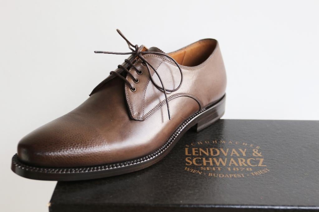 Nieuw in doos! Top Lendvay & Schwarcz in maat 40 = maat 6, Kleding | Heren, Schoenen, Bruin, Nieuw, Ophalen of Verzenden, Lendvay & Schwarcz