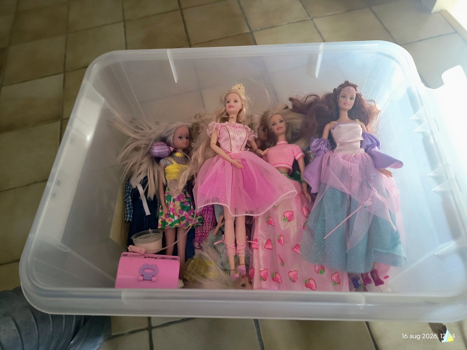 Grote collectie Barbie poppen en accessoires, Ophalen, Gebruikt, Barbie