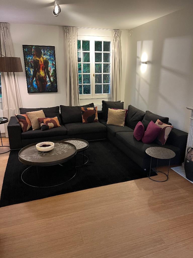 Flexform, groundpiece, Huis en Inrichting, 75 tot 100 cm, Ophalen of Verzenden, Zo goed als nieuw, Stof