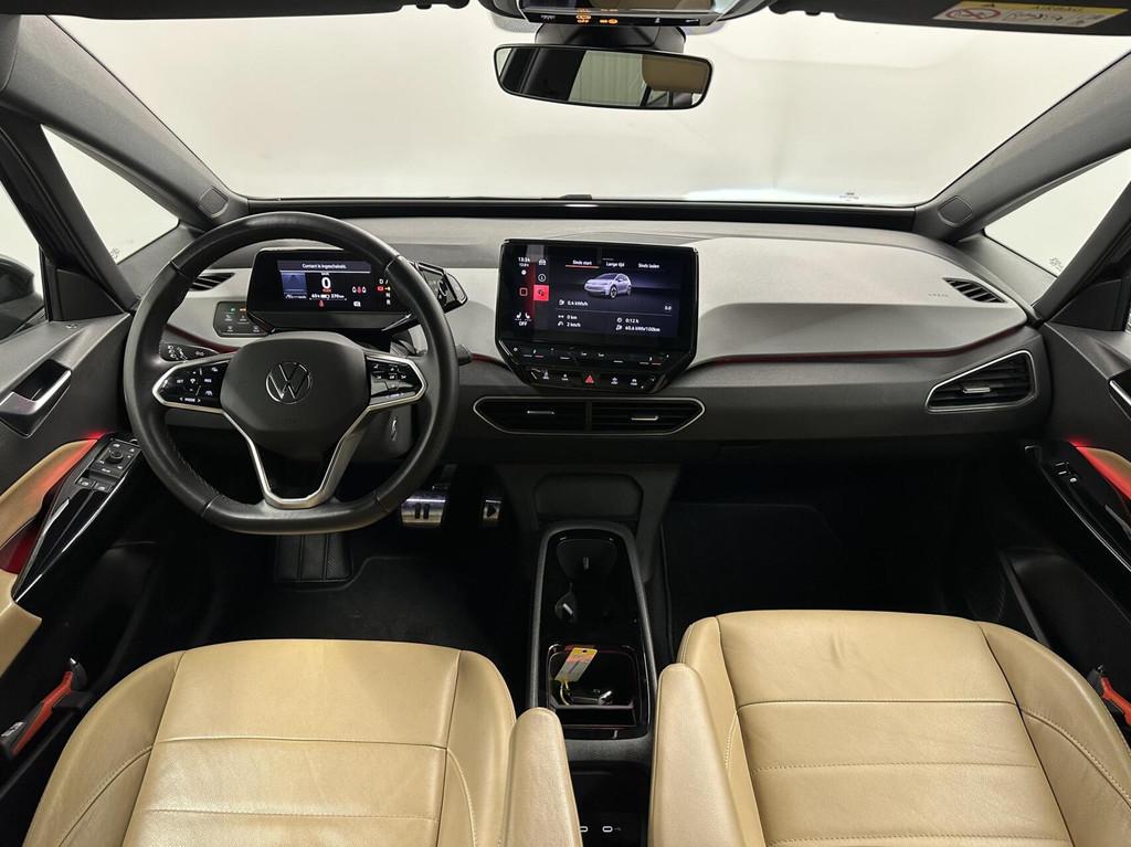 Volkswagen ID.3 Pro 77 kWh Pro S LEER XARPLAY NAVI ECC ADAPT, Auto's, Automaat, Achterwielaandrijving, Gebruikt, Met garantie (alle)