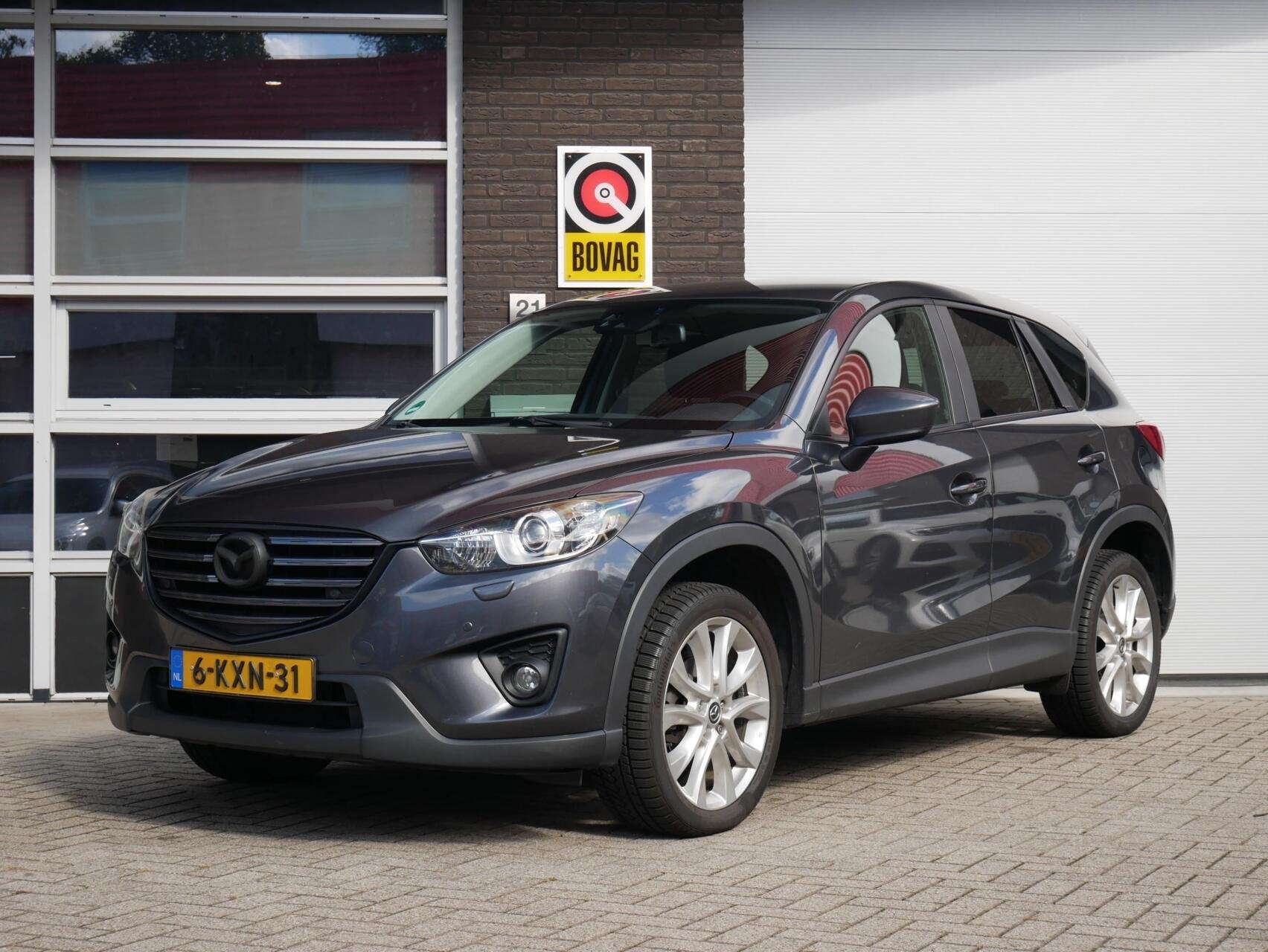 Mazda CX-5 2.0 GT-M 4WD Leder| Trekhaak| Navi| BOSE|Dealer o, Automaat, Euro 5, Zwart, 4 cilinders