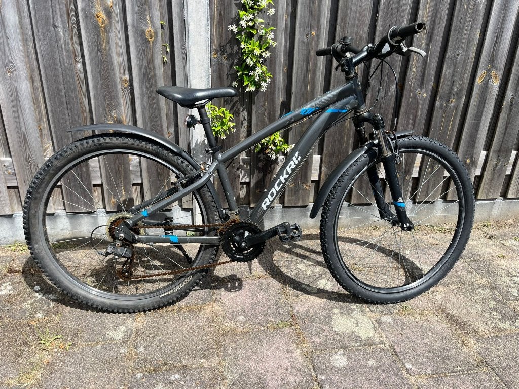 Rockrider ST100 RR grey S, 27,5" mountainbike, Gebruikt, Rockrider, Schijfrem, Ophalen