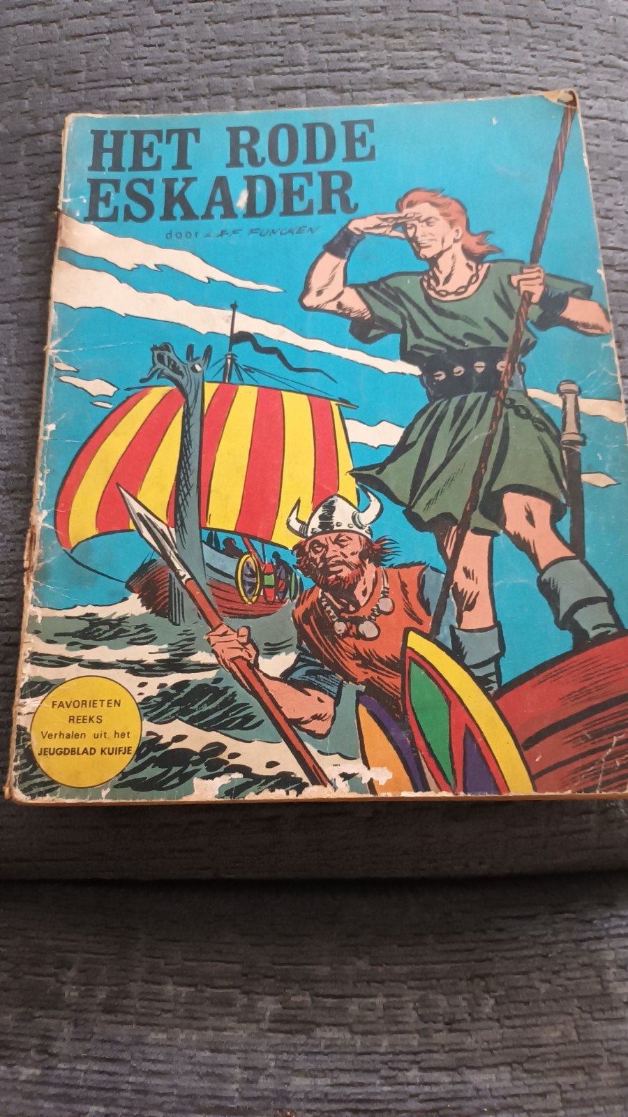 oude strip het rode eskader 1967, Ophalen, Gelezen