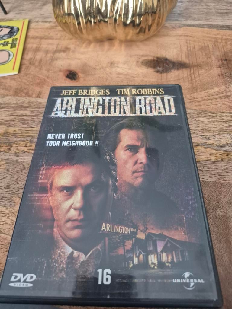Arlington Road DVD met Jeff Bridges en Tim Robbins, Ophalen of Verzenden