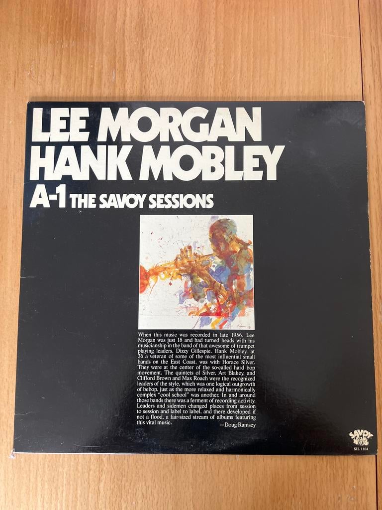 Lee Morgan Hank Mobley - A-1 The Savoy Sessions LP, Cd's en Dvd's, Vinyl | Jazz en Blues, Ophalen of Verzenden, Zo goed als nieuw