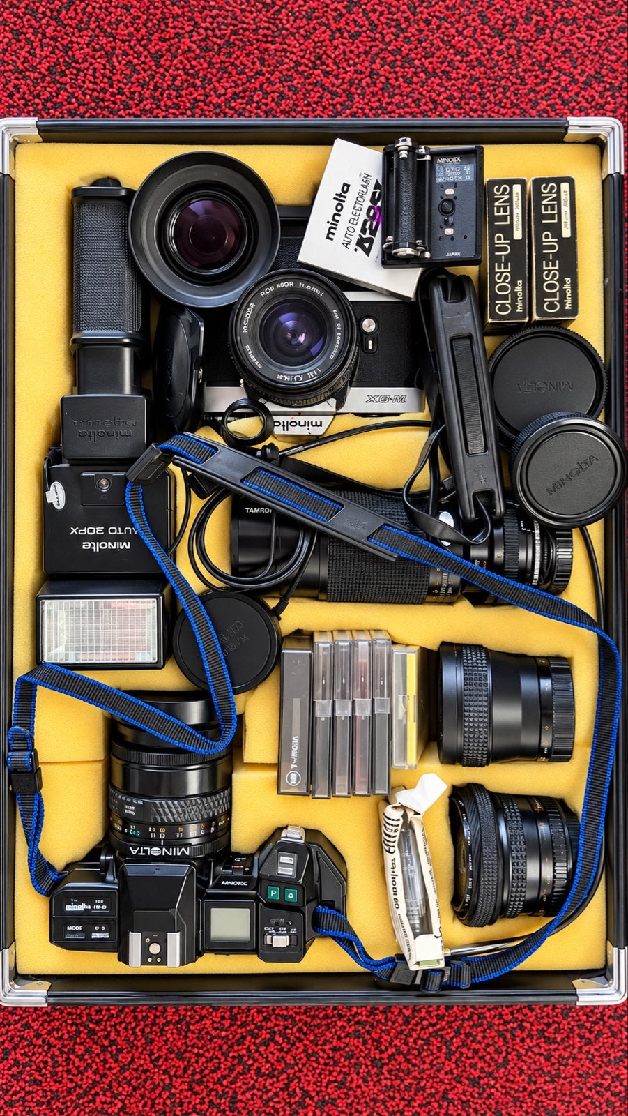 2x Minolta Spiegelreflexcamera’s Set met Accessoires, Ophalen, Gebruikt, Spiegelreflex, Minolta