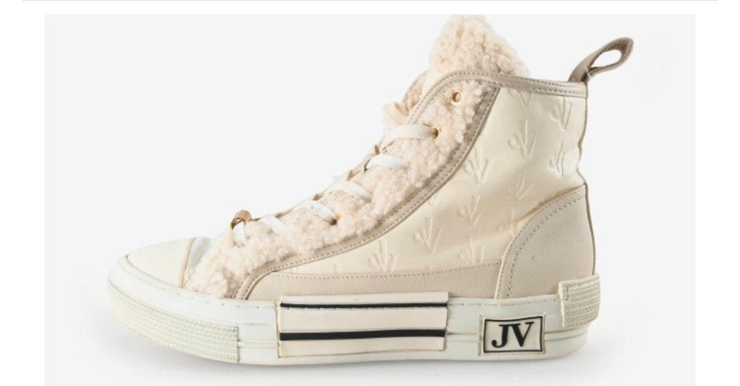 Josh V Berdina Sneakers Ecru Maat 40 - Splinternieuw, Beige, Nieuw, Ophalen of Verzenden, Sneakers of Gympen