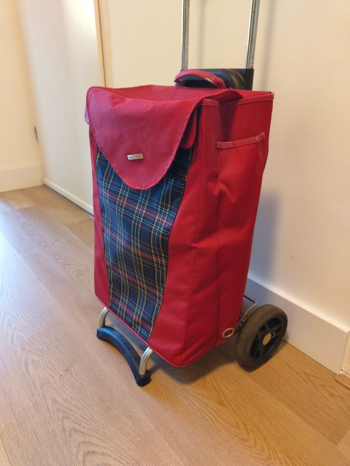 Boodschappen trolley Andersen, Ophalen, Uitschuifbare handgreep, 30 cm of meer, Gebruikt