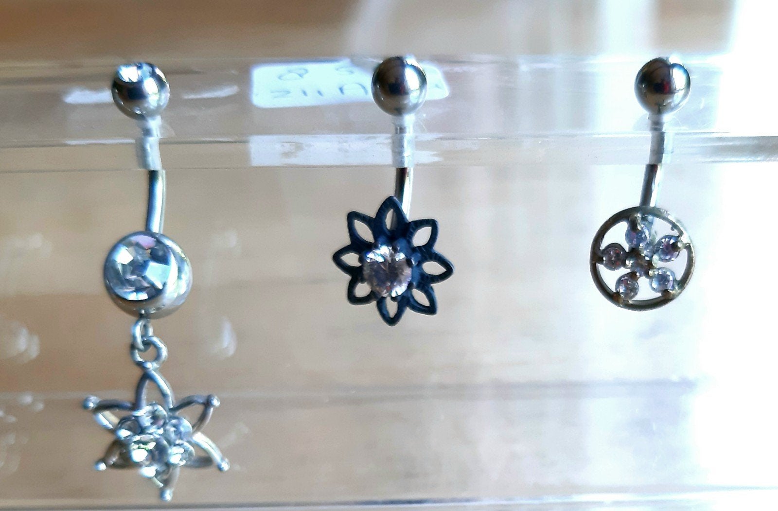 nieuwe navelpiercings van staal div soorten, Navelpiercing, Staal, Nieuw, Ophalen of Verzenden