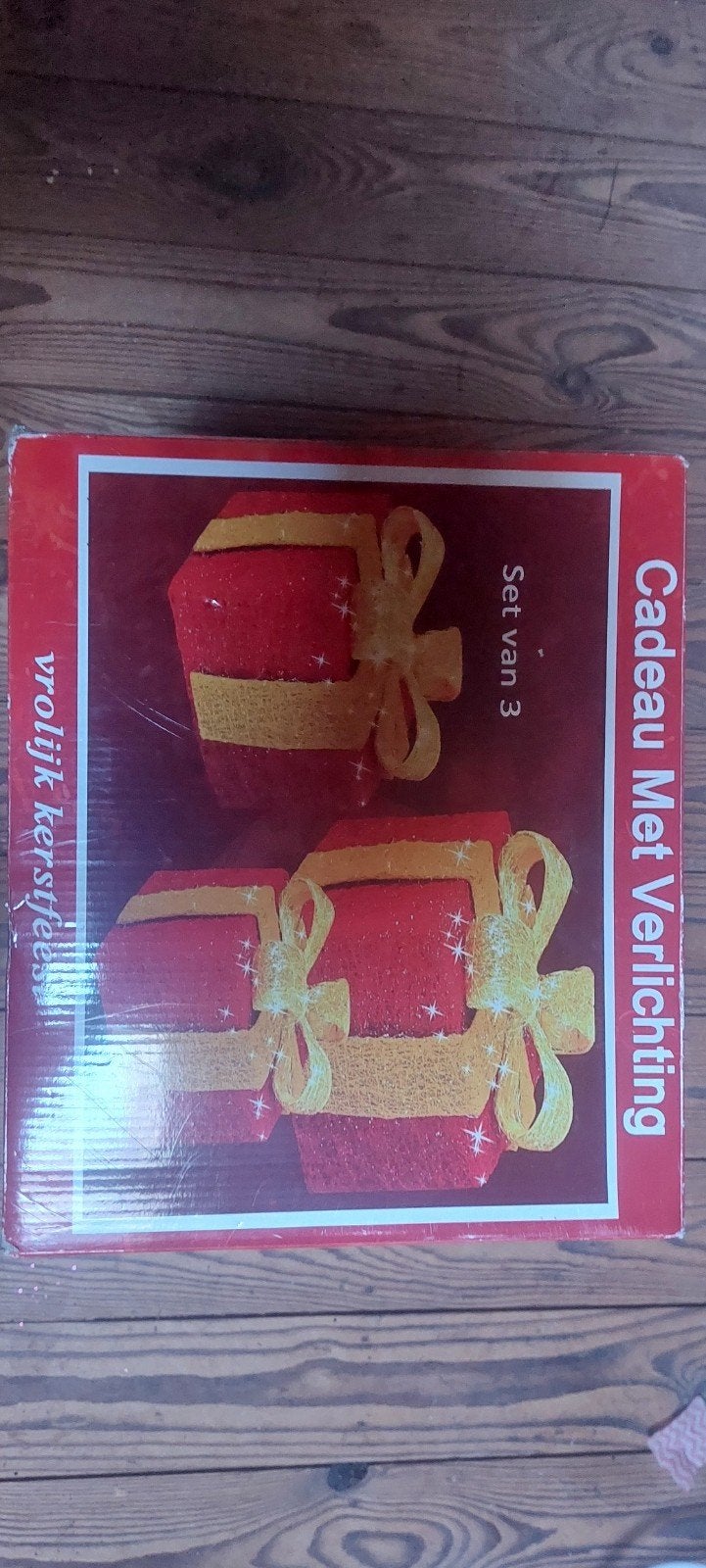 3 kerstkado, Ophalen of Verzenden, Nieuw