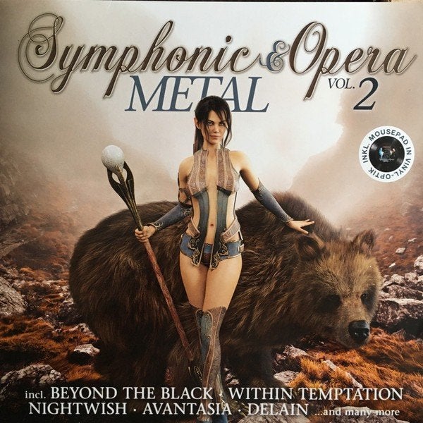 Symphonic & Opera Metal Vol. 2 lp nightwish delain, LP, Hardrock, Ophalen of Verzenden, Speciale editie