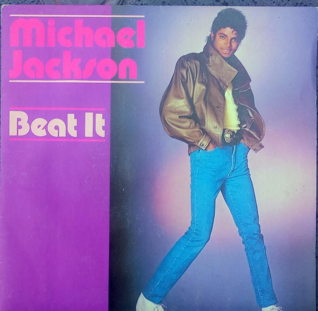 Michael Jackson - Beat It, Gebruikt, 7 inch, Ophalen of Verzenden, Fotohoes