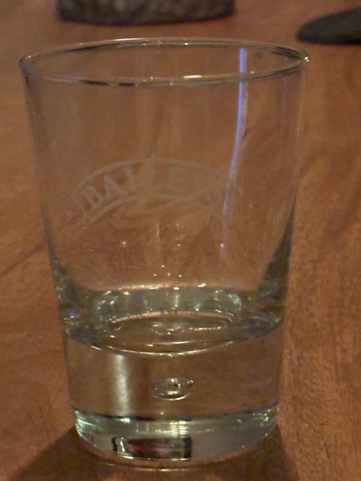 Set van 4 Baileys glazen, Overige typen, Ophalen of Verzenden, Zo goed als nieuw, Glas