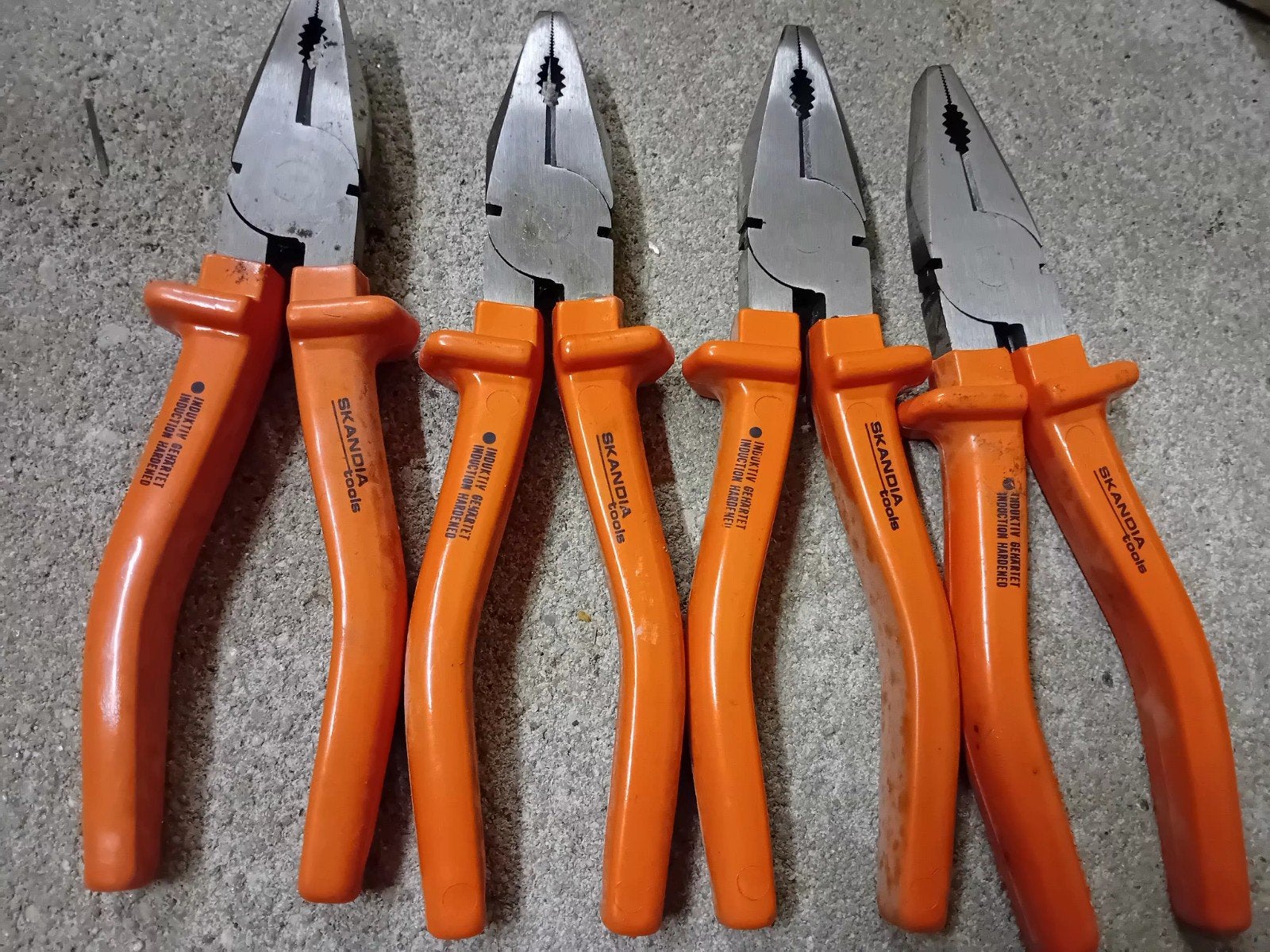 4 Skandia combinatietangen - Goede staat, Ophalen of Verzenden, Gebruikt, Tang, Skandia