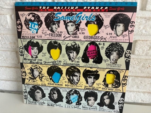 ROLLING STONES SOME GIRLS. MOBILE FIDELITY SOUNDLAB MFSL, Cd's en Dvd's, Vinyl | Rock, LP, Ophalen of Verzenden, Zo goed als nieuw