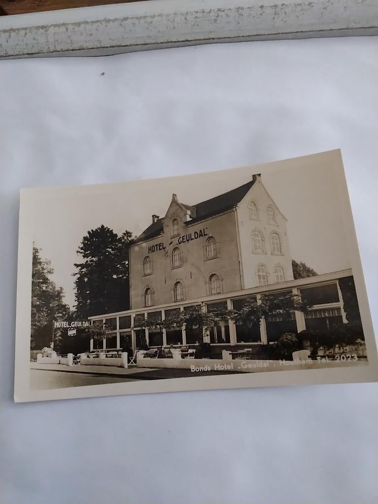 GEULDAL  - HOUTHEM.  BONDS HOTEL, Ophalen of Verzenden, Voor 1920, Gelderland