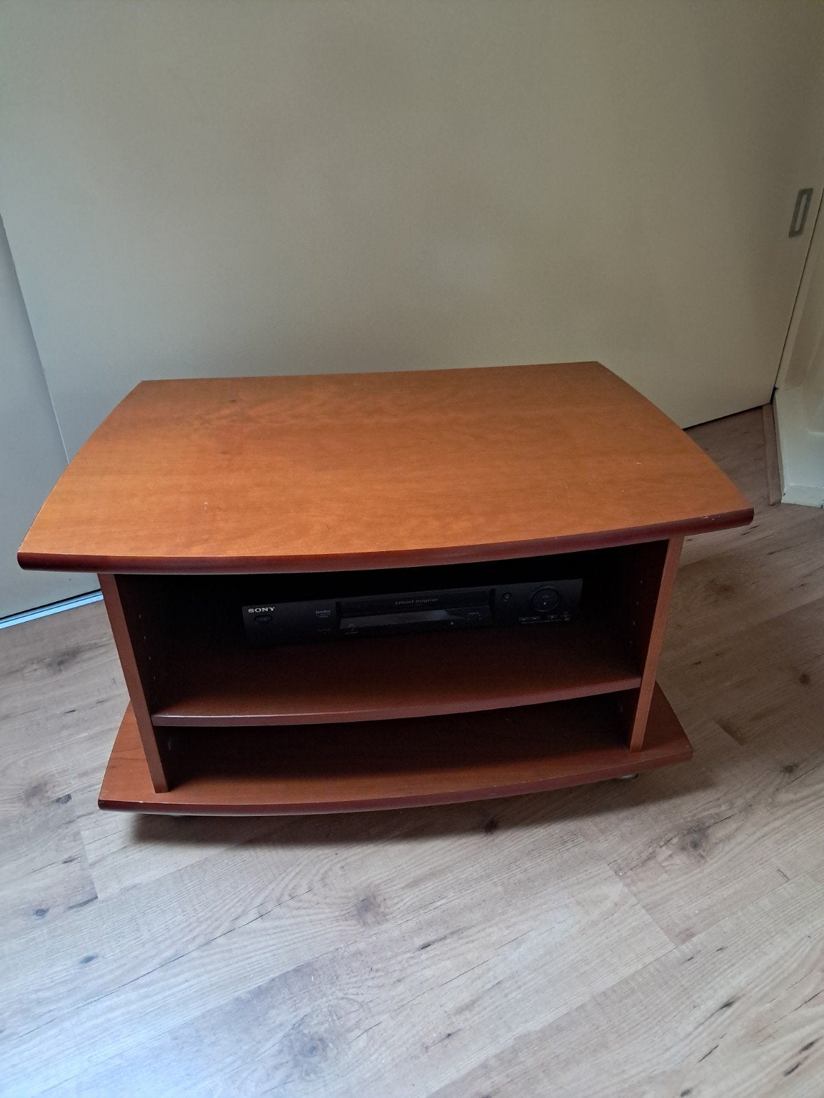 Kersenhouten tv meubel, Ophalen, Gebruikt, 50 tot 100 cm, Tijdloos