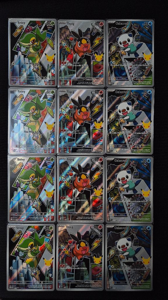 Pokemon First Partner Series 2 Gen 5, Ophalen of Verzenden, Nieuw, Meerdere kaarten, Foil