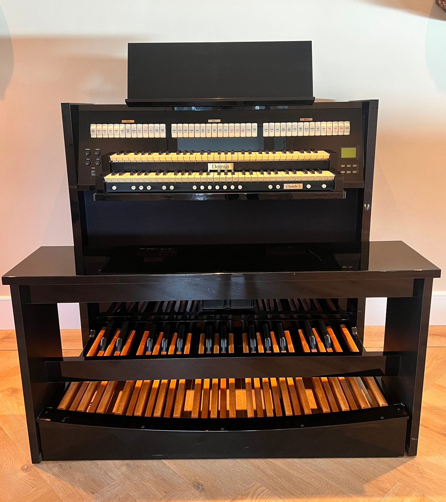 Orgel domus chorale 3 zwart, Ophalen, Zo goed als nieuw, 2 klavieren, Orgel