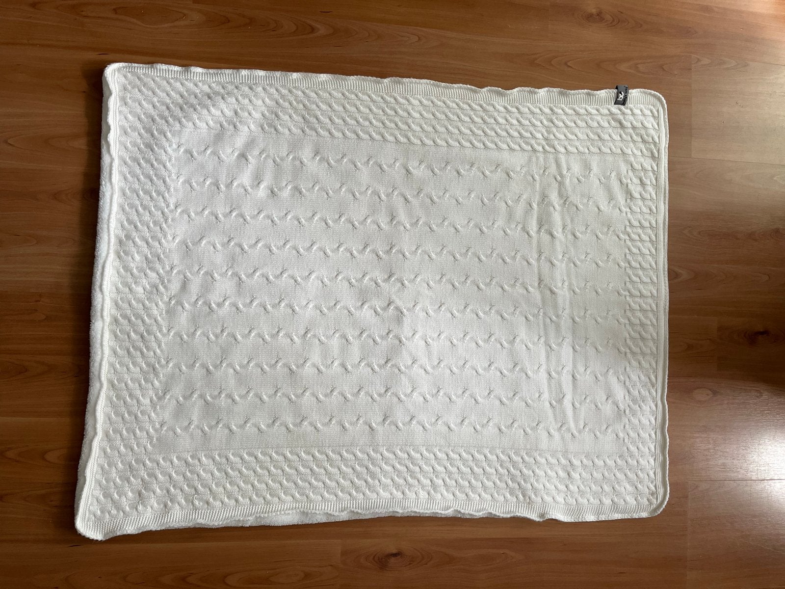 Baby's Only wiegdeken wit, Ophalen of Verzenden, Zo goed als nieuw, Deken