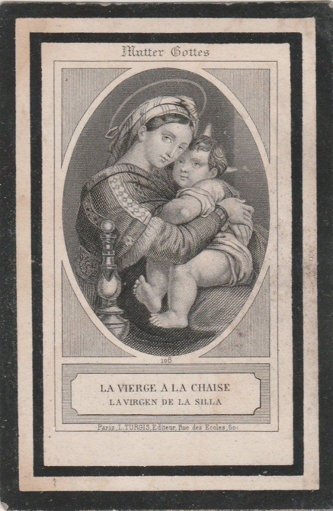 harlemmmermeer-maria clemens 1893, Verzamelen, Bidprentjes en Rouwkaarten, Ophalen of Verzenden, Bidprentje