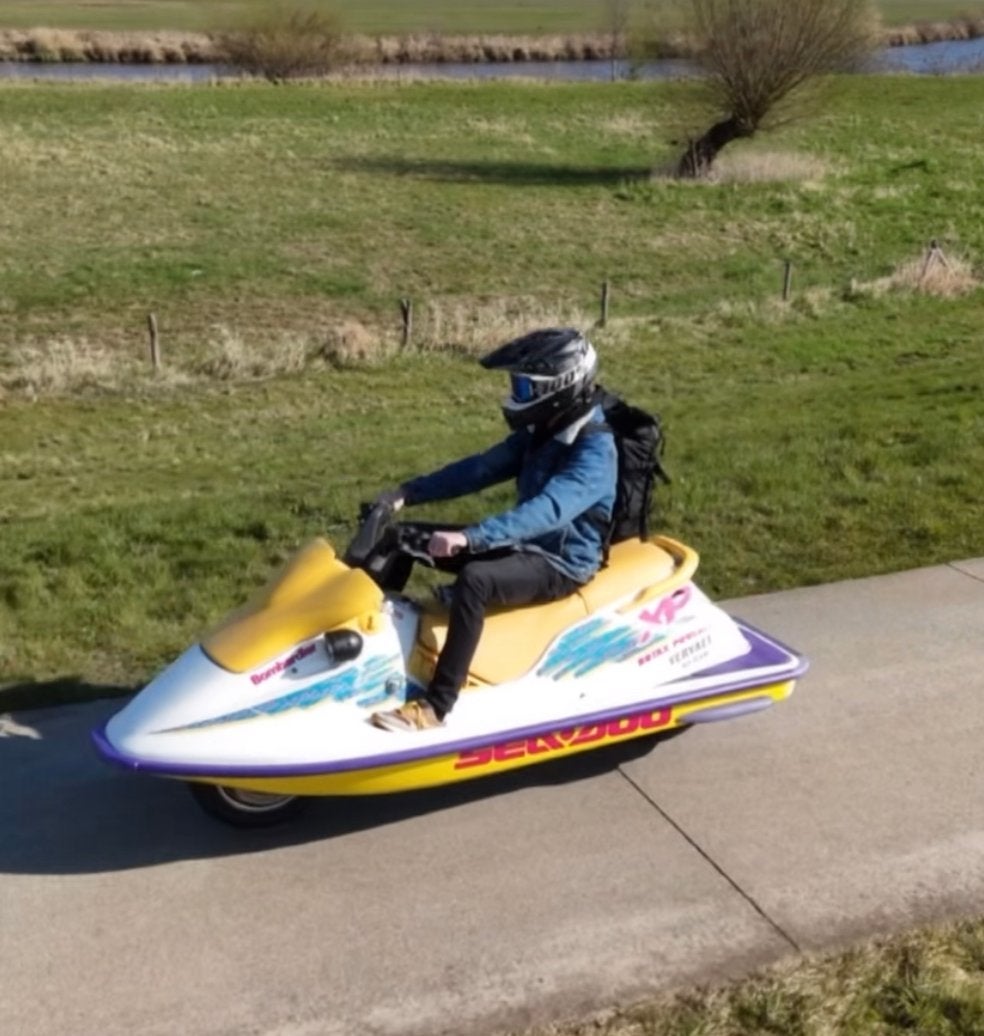 Suzuki - Scootski - project ombouw, Motoren, Ophalen of Verzenden, Gebruikt