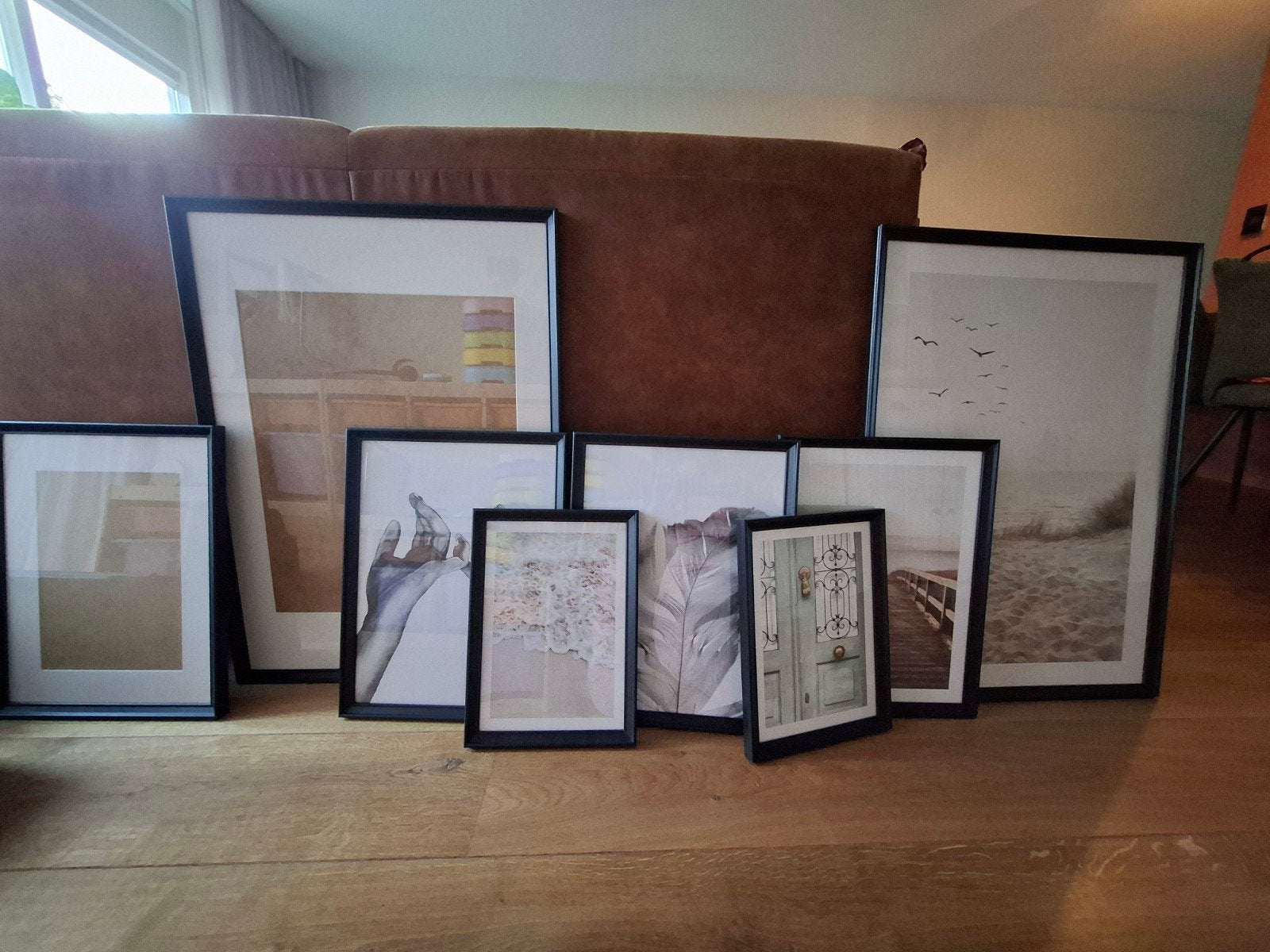 Fotolijsten set incl. posters, Ophalen, Sierrand, Nieuw, Standaard fotolijst
