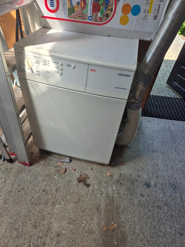 AEG Lavatherm Luchtafvoer Wasdroger - Gebruikt, Ophalen, 6 tot 8 kg, Gebruikt, Luchtafvoer