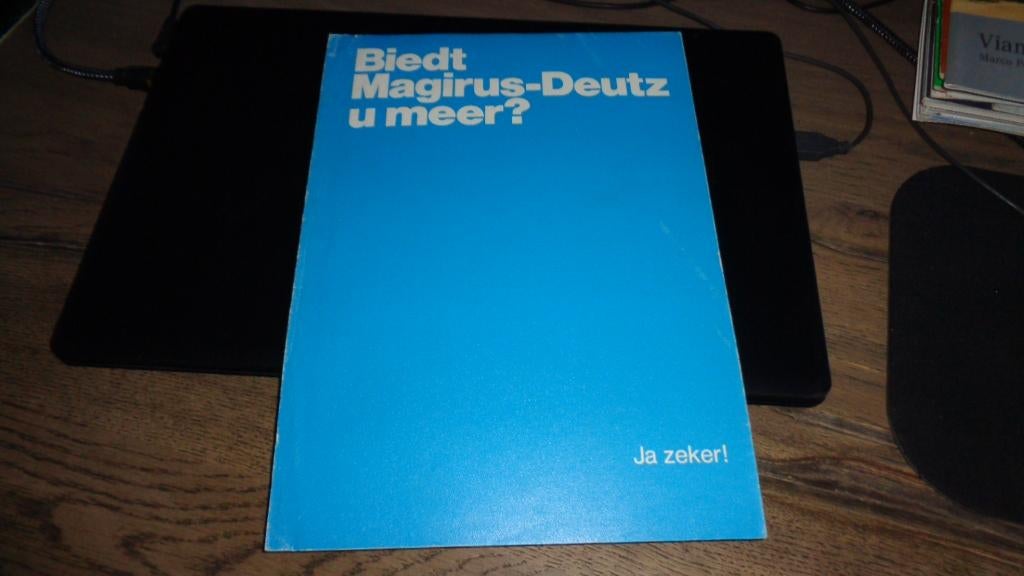 Folder MAGIRUS - DEUTZ  Leverings Programma, Verzenden, Gelezen, Overige merken
