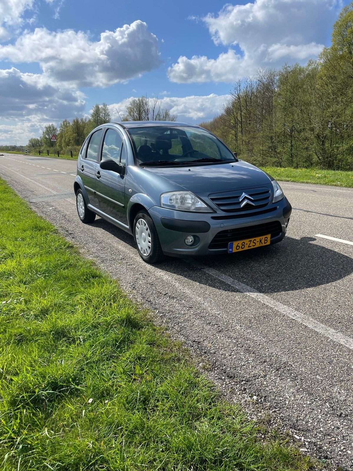 Citroën C3 1.1 I 2008 Grijs, Voorwielaandrijving, 40 €/maand, 920 kg, Origineel Nederlands