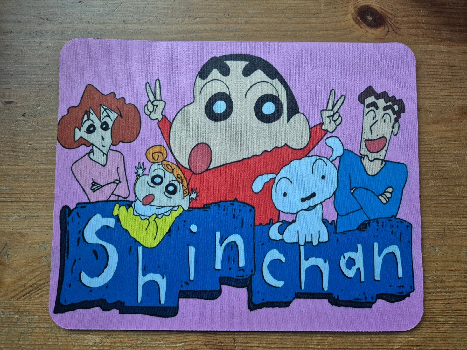 Shinchan muismat 25 cm, Ophalen of Verzenden, Zo goed als nieuw