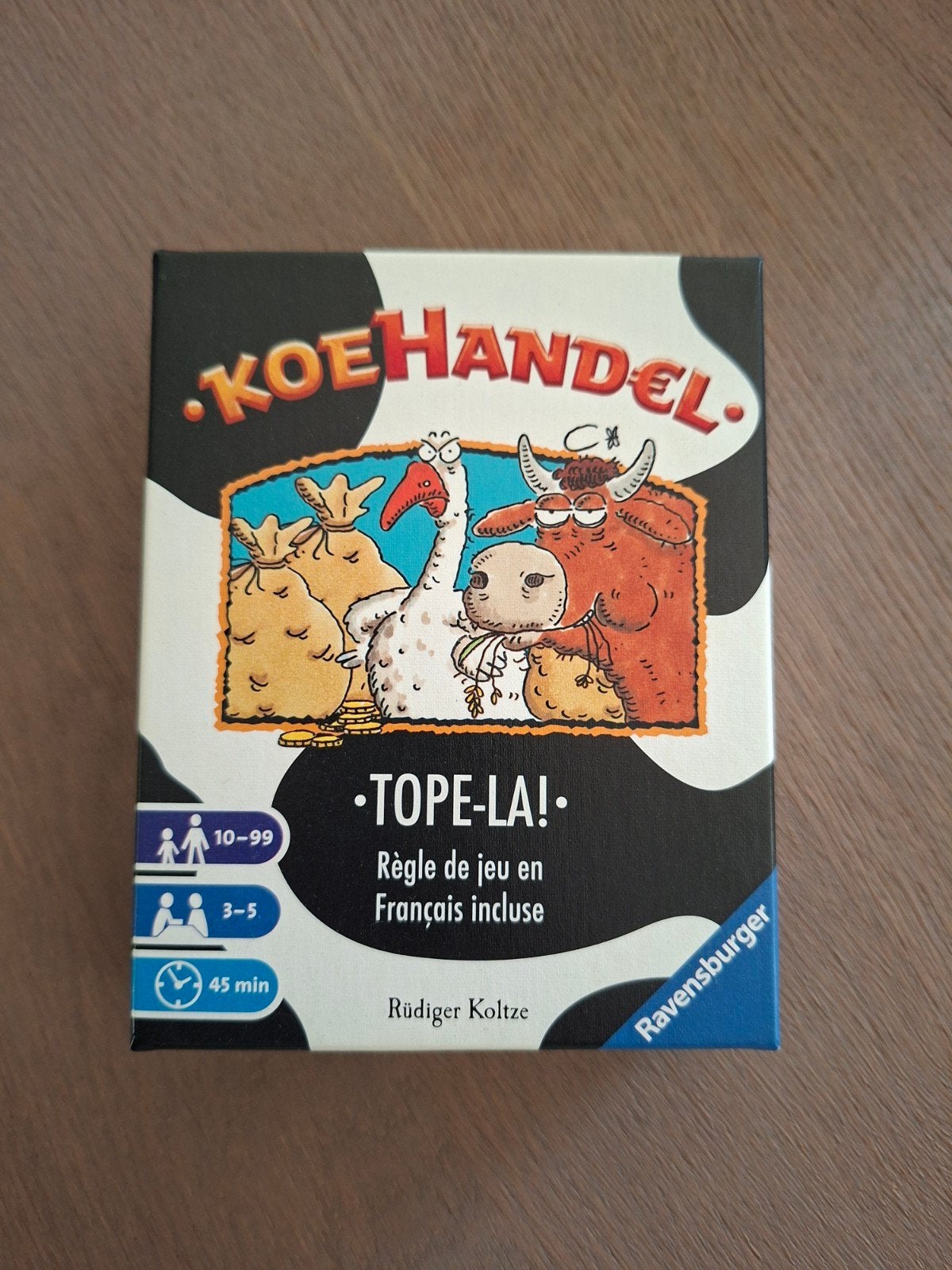Koehandel kaartspel, Een of twee spelers, Ophalen of Verzenden, Zo goed als nieuw, Ravensburger