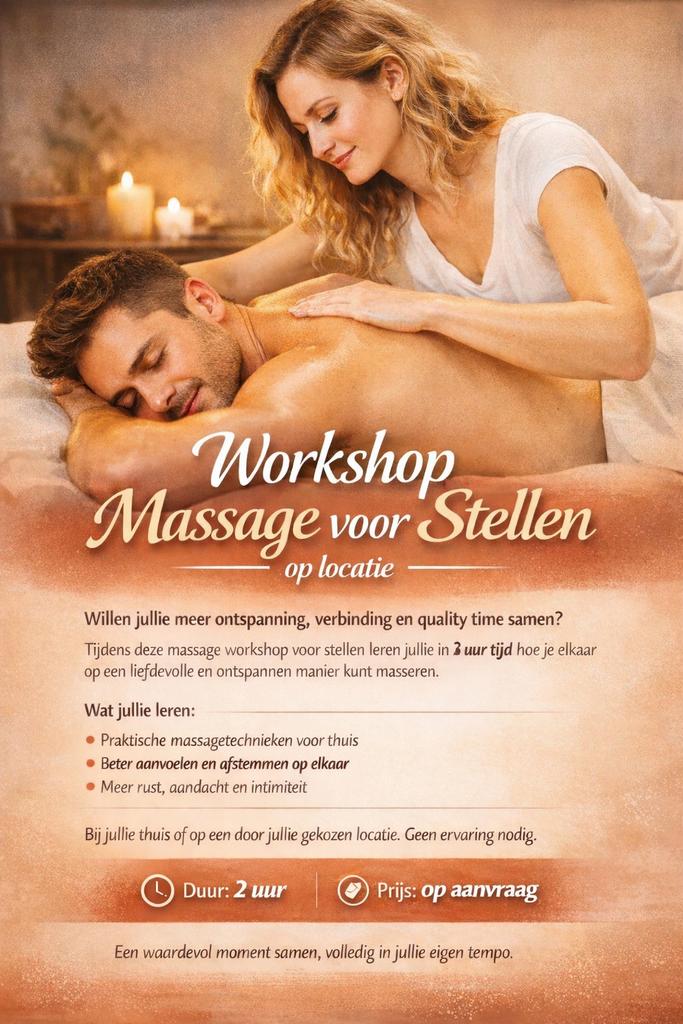 Workshop Massage voor Stellen, Ontspanningsmassage