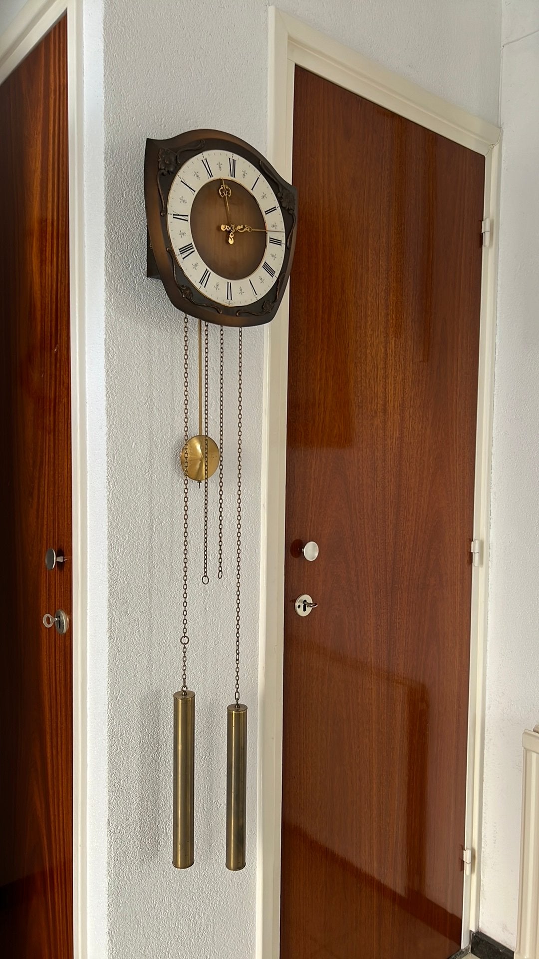 Klok brocante vintage, Ophalen