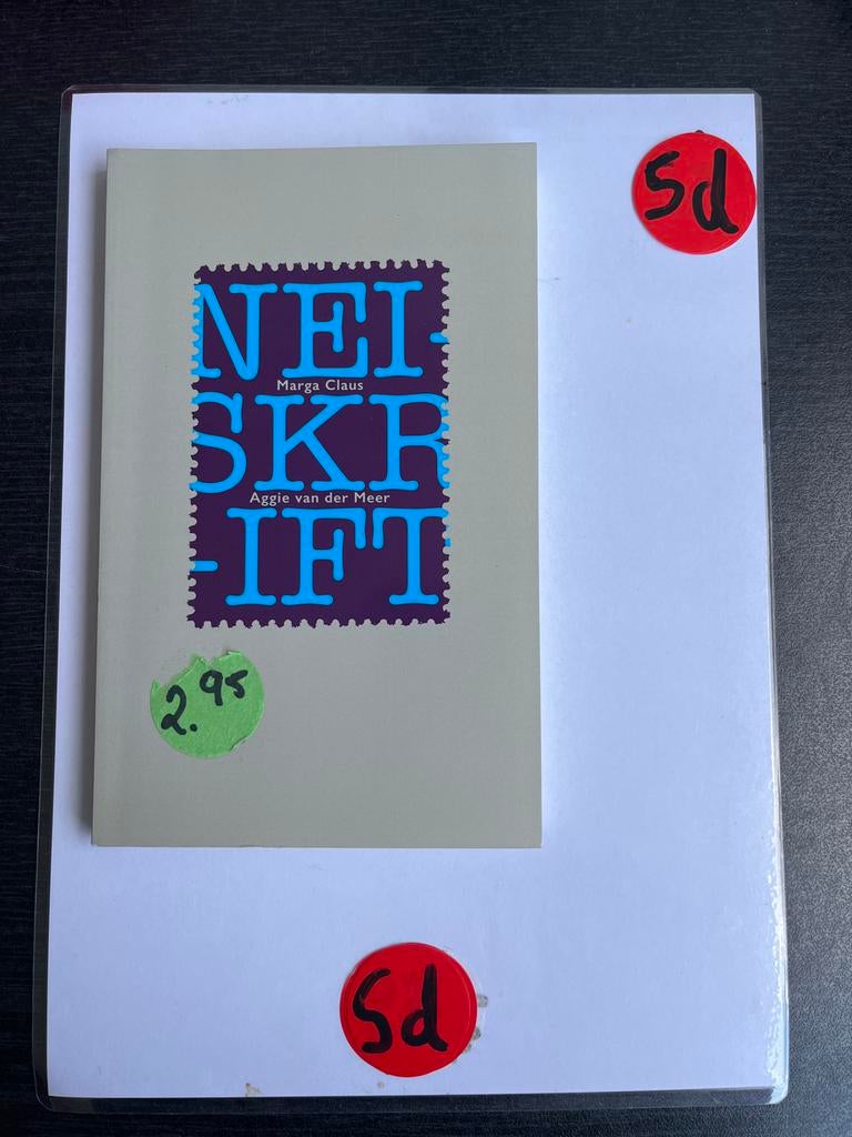 Neiskrift - Marga Claus & Aggie van der Meer, Ophalen of Verzenden, Zo goed als nieuw, Nederland