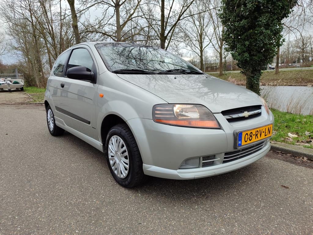 Chevrolet Kalos 1.2 3D 2005 Grijs, Voorwielaandrijving, 1150 cc, 40 €/maand, Elektrische ramen
