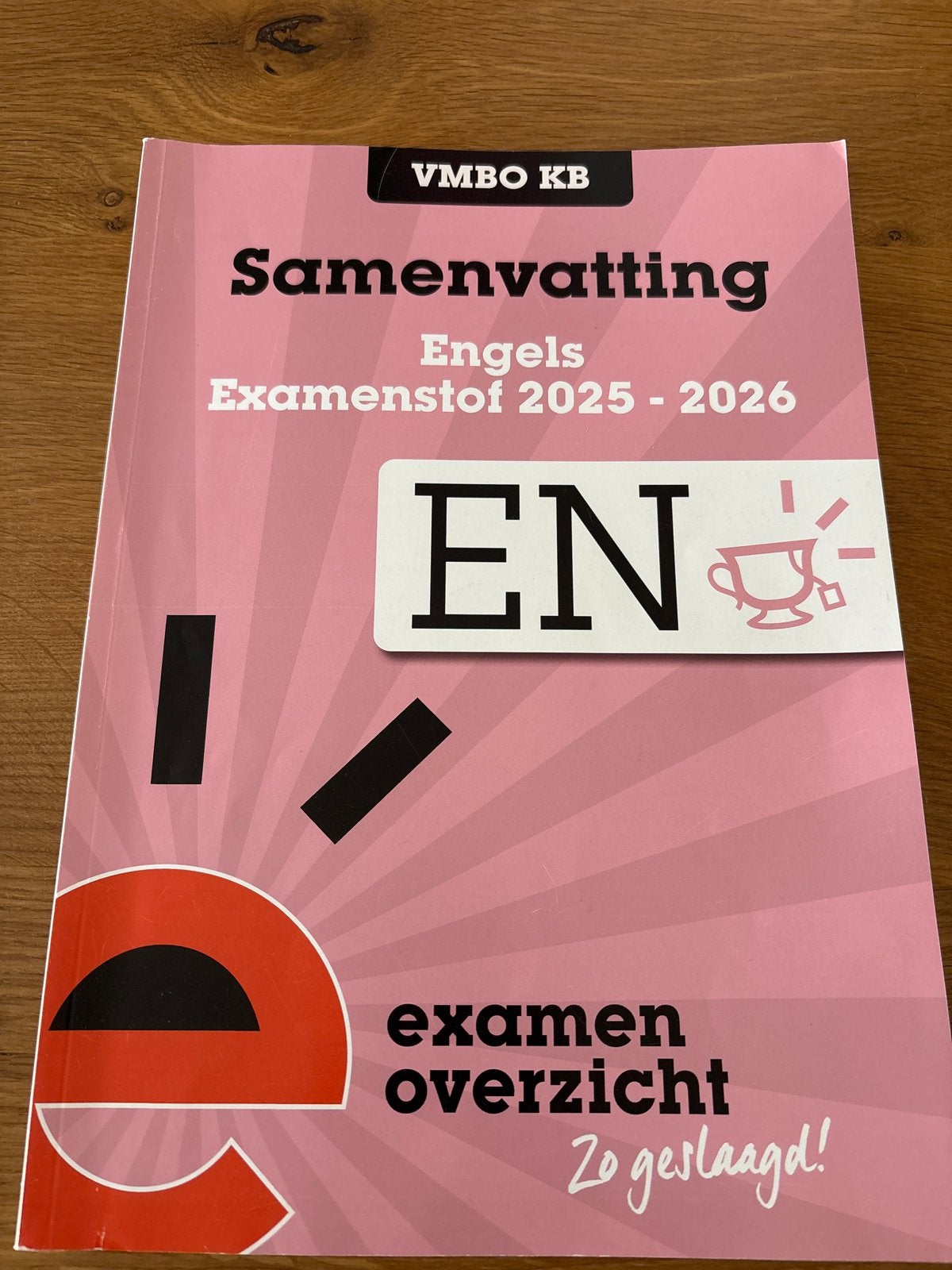 Samenvatting Engels VMBO KB Examenstof 2025-2026, Ophalen of Verzenden, Zo goed als nieuw, VMBO, Engels