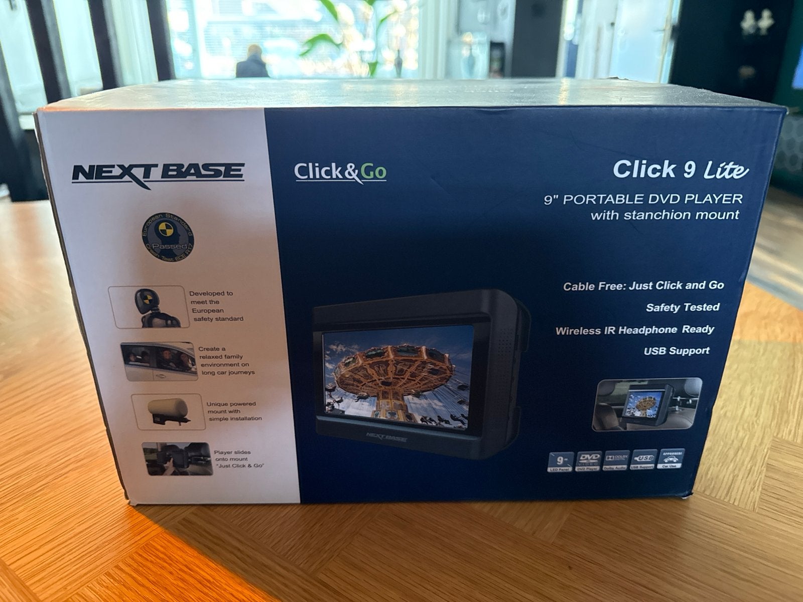 Next Base Click 9 Lite Draagbare DVD Speler, Draagbaar, Nieuw, Ophalen, Overige merken