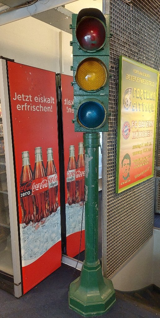 Vintage Stoplicht - Decoratief en Uniek, Ophalen, Gebruikt