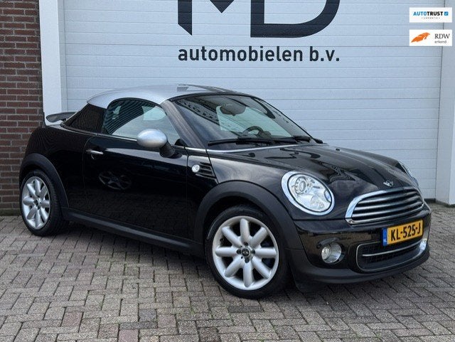 Mini Coupé 1.6 Cooper Chili - Xenon - Leder - Cruise - Clim, Auto's, Mini, Voorwielaandrijving, Euro 5, Gebruikt, Zwart