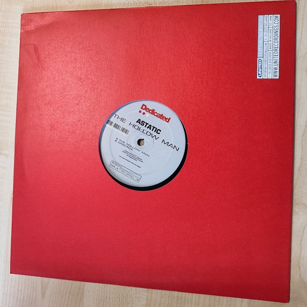 Astatic - The Hollow Man - 12 inch trance vinyl - 2006, Gebruikt, Trance, Ophalen of Verzenden, 12 inch