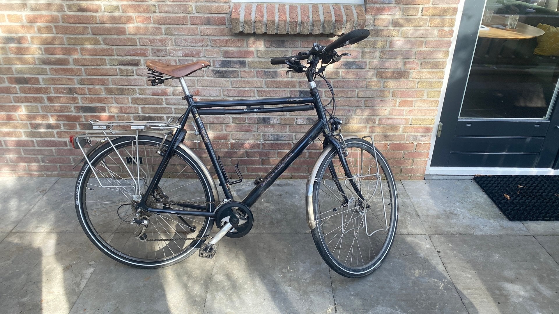 Koga Miyata Globe Traveller, Ophalen, 28 inch, Gebruikt, Velgrem
