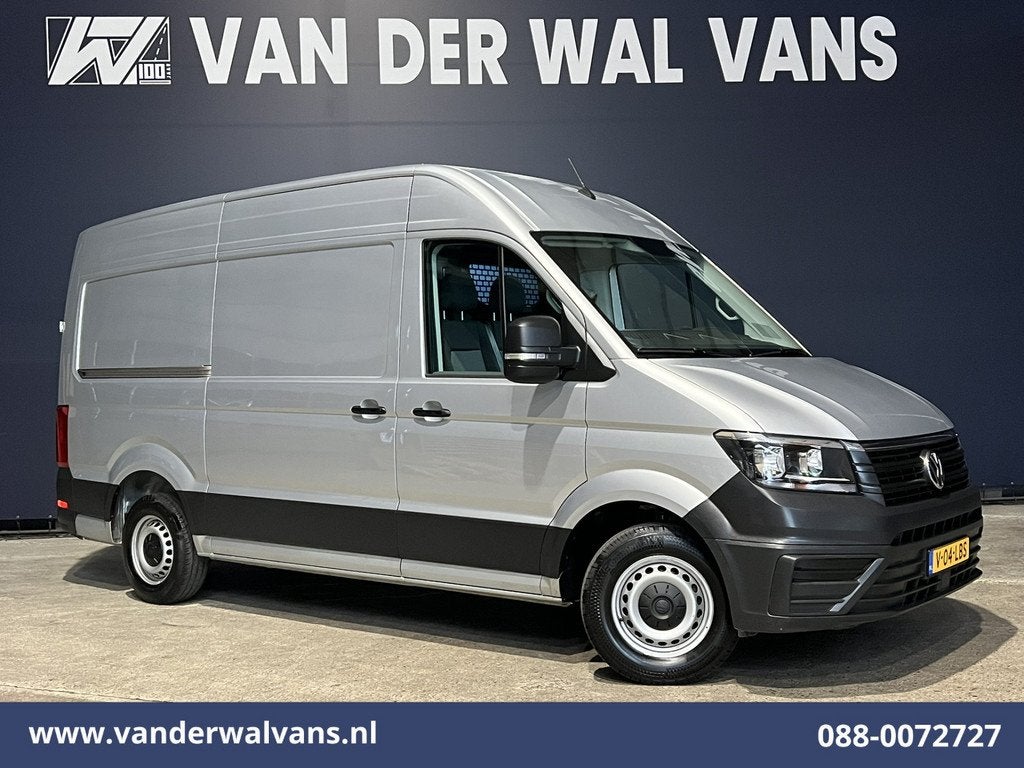 Volkswagen Crafter 2.0 TDI 140pk L3H3 L2H2 Euro6 Airco | Nav, Voorwielaandrijving, Stof, Gebruikt, 4 cilinders