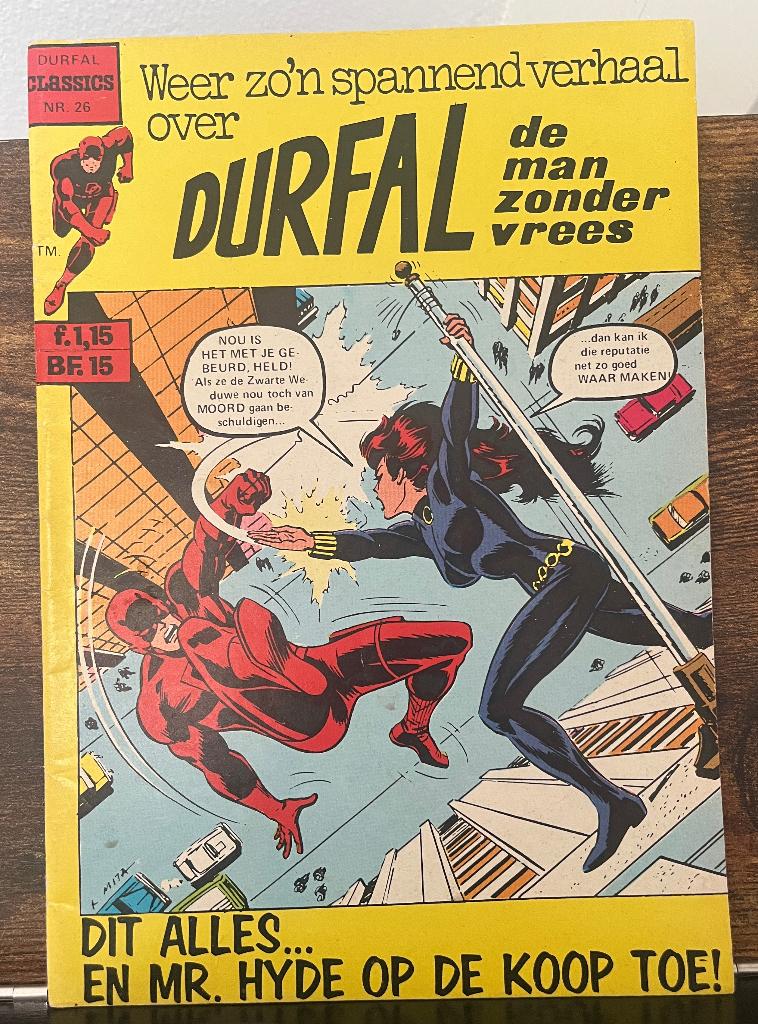 Durfal Classics nr 26 (Classics Nederland), Amerika, Ophalen of Verzenden, Gelezen, Eén comic