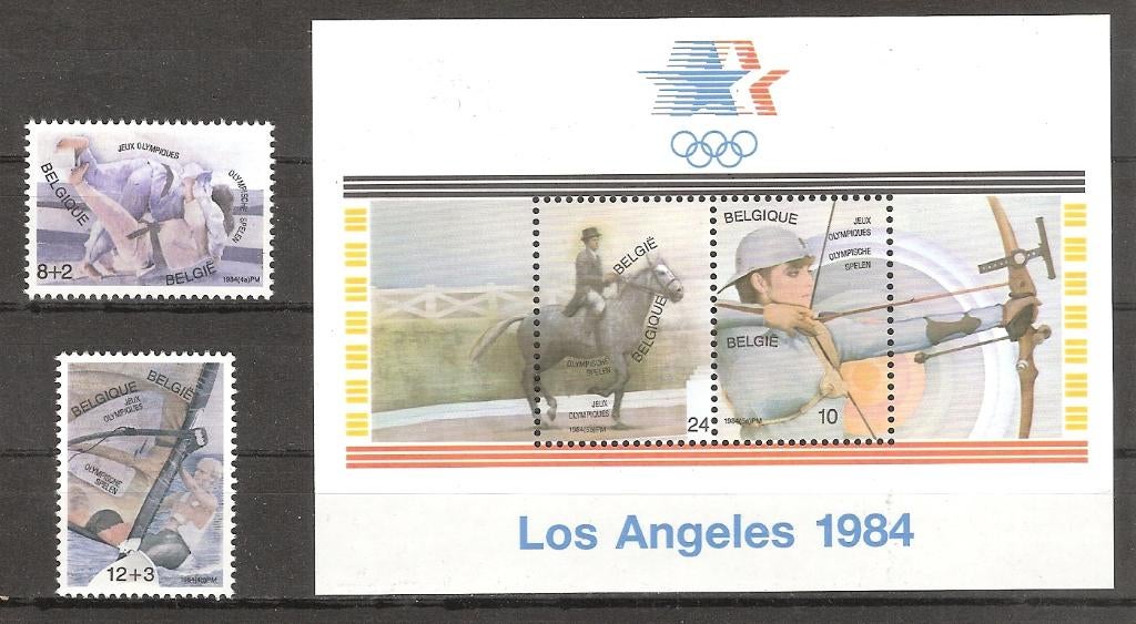 België, Olympische Spelen, 1984., Ophalen of Verzenden, Postfris