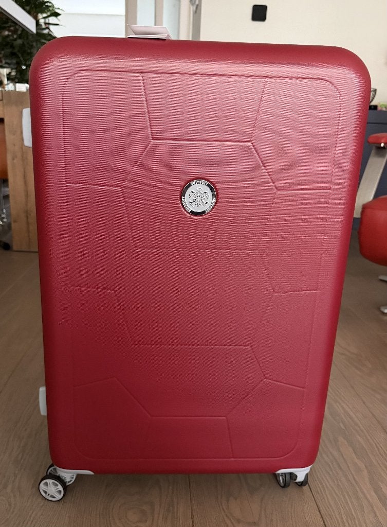 Nieuwe SUITSUIT Caretta 94L Red Cherry – nieuw in doos, Ophalen, Hard kunststof, 45 tot 55 cm, Nieuw