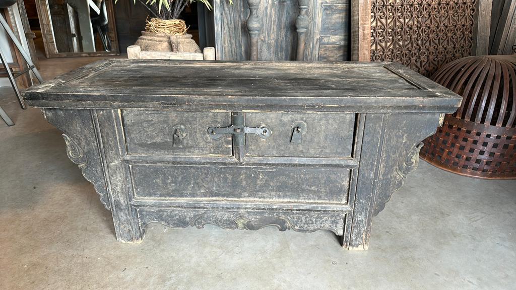 Oude sleetse chinese sidetable dressoir tv meubel, Ophalen