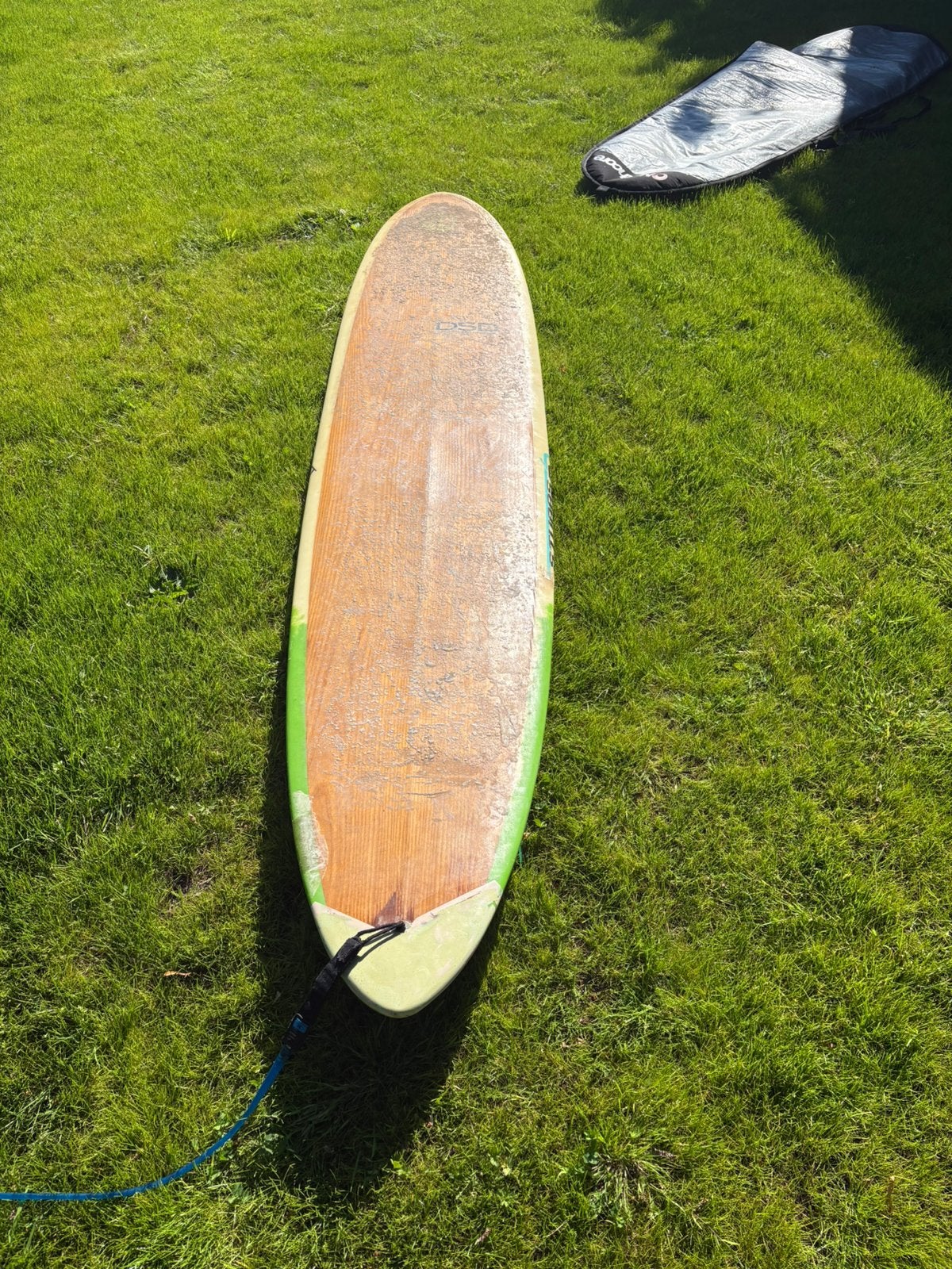 Performance longboard Dave Stubbs 9’1 Northcore boardbag, Ophalen of Verzenden, Zo goed als nieuw, Longboard